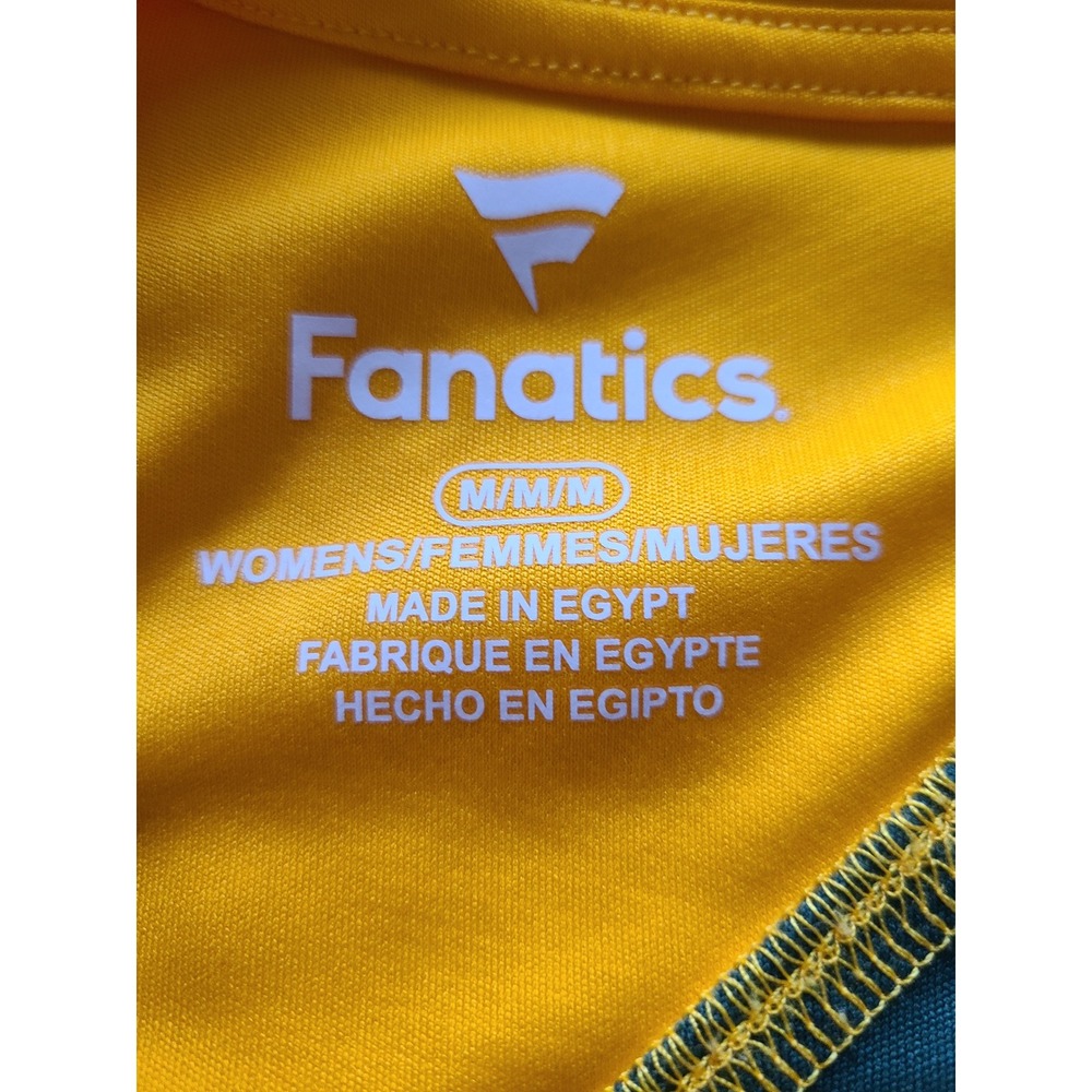 Fanatics Green Bay Packers Womens Full Zip Hoodie Green Yellow MAB6 Medium - Picture 7 of 10